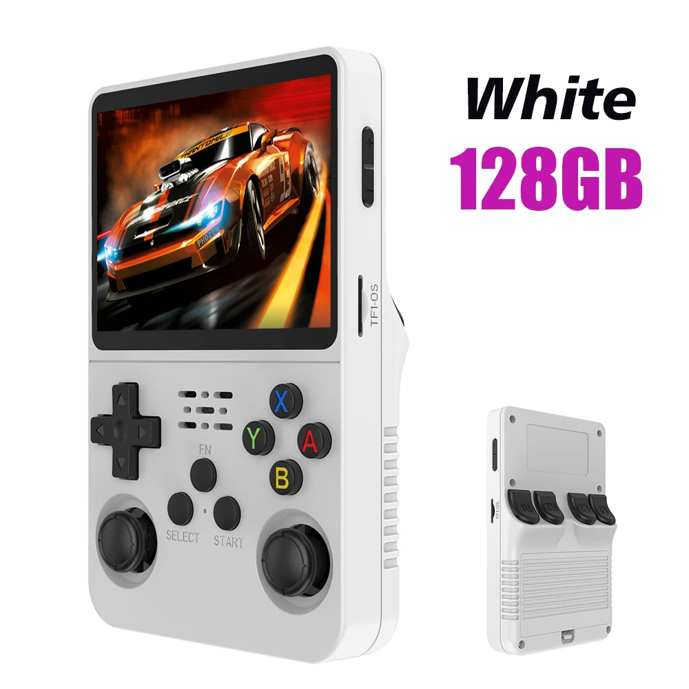 R36S Retro Handheld Video Game Console Portable Linux System 3.5 Inch IPS Screen 