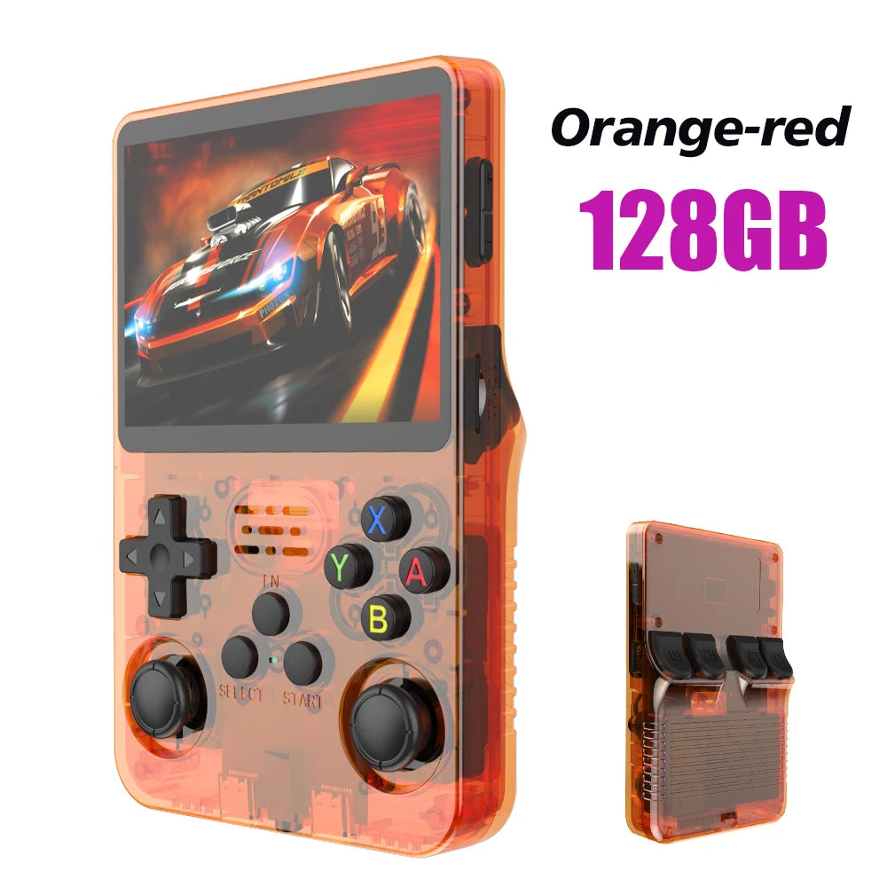 R36S Retro Handheld Video Game Console Portable Linux System 3.5 Inch IPS Screen 