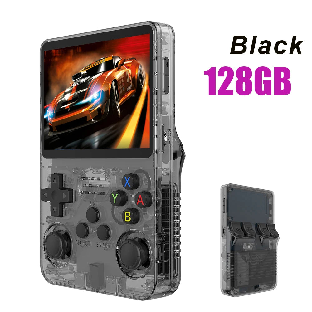 R36S Retro Handheld Video Game Console Portable Linux System 3.5 Inch IPS Screen 