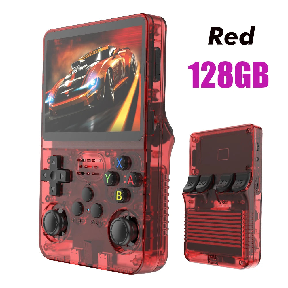 R36S Retro Handheld Video Game Console Portable Linux System 3.5 Inch IPS Screen 