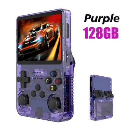 R36S Retro Handheld Video Game Console Portable Linux System 3.5 Inch IPS Screen 
