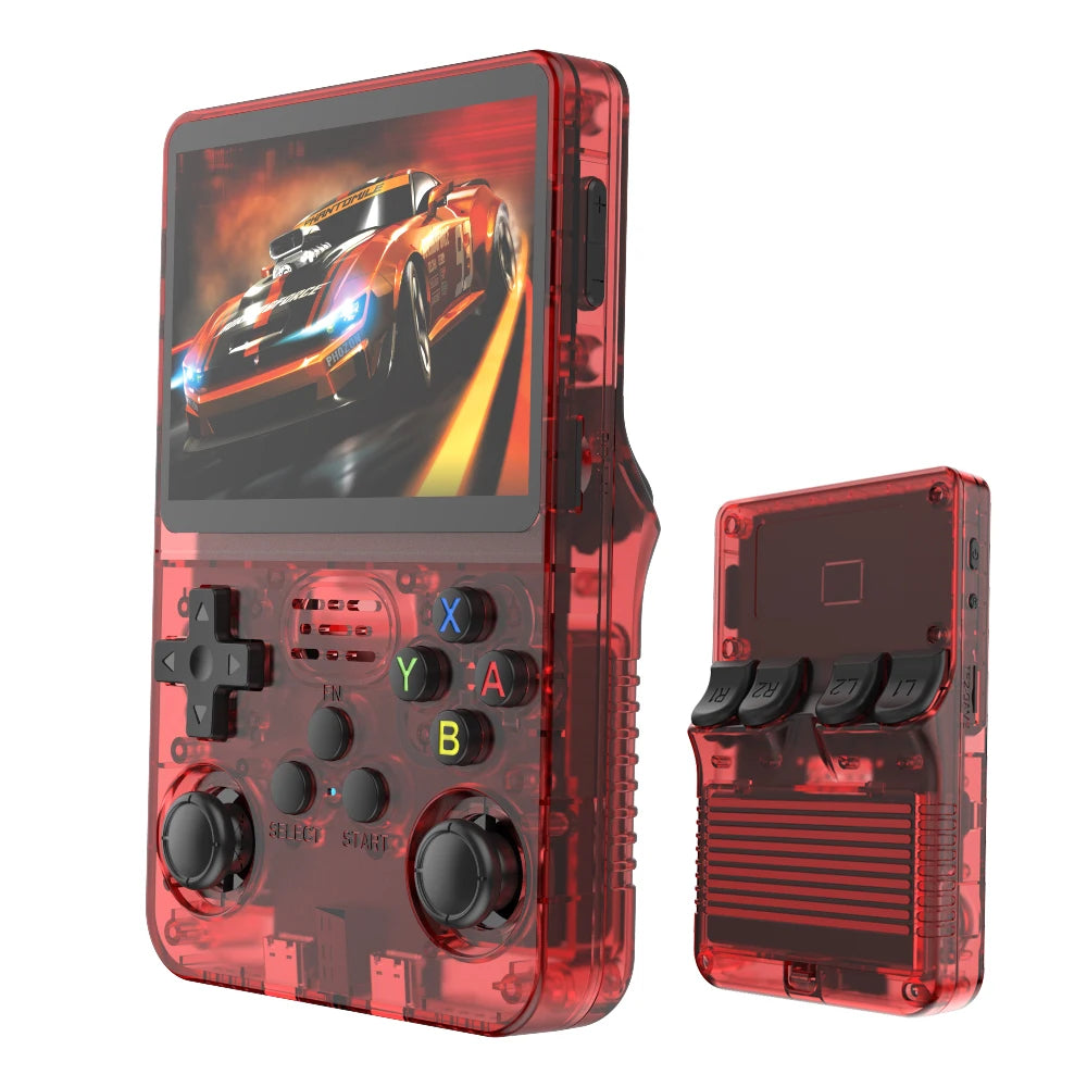 R36S Retro Handheld Video Game Console Portable Linux System 3.5 Inch IPS Screen 