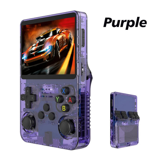 R36S Retro Handheld Video Game Console Portable Linux System 3.5 Inch IPS Screen 