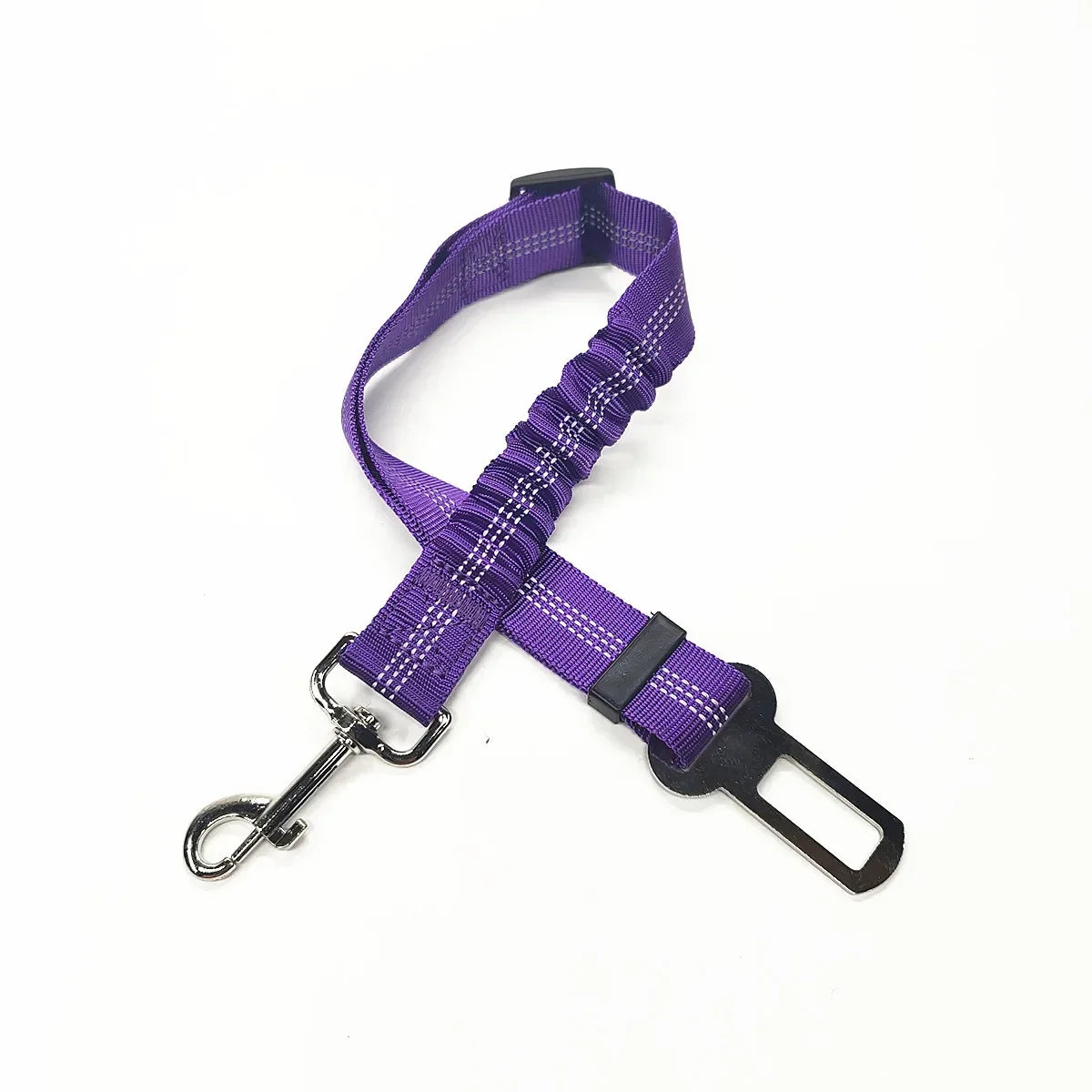 Adjustable Pet Car Seat Belt and Harness System for Dogs and Cats - Vehicle Safety Clip and Leash Accessories