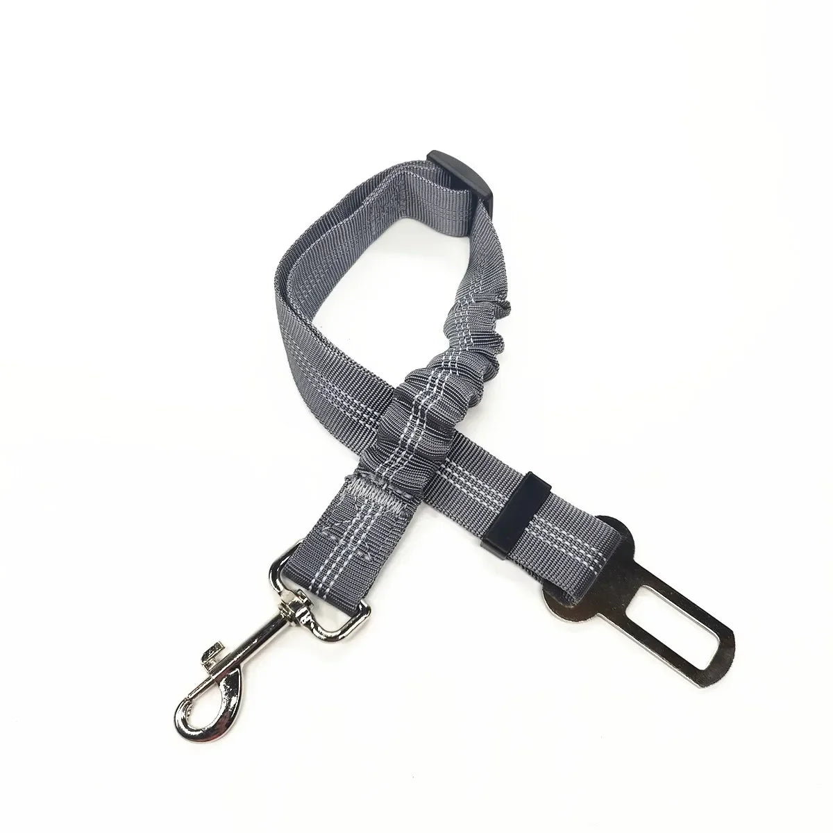 Adjustable Pet Car Seat Belt and Harness System for Dogs and Cats - Vehicle Safety Clip and Leash Accessories