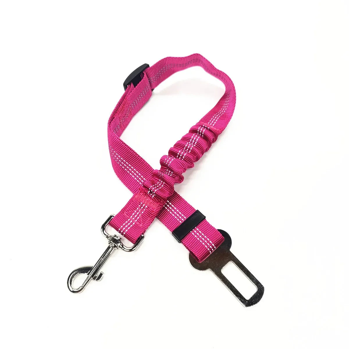 Adjustable Pet Car Seat Belt and Harness System for Dogs and Cats - Vehicle Safety Clip and Leash Accessories