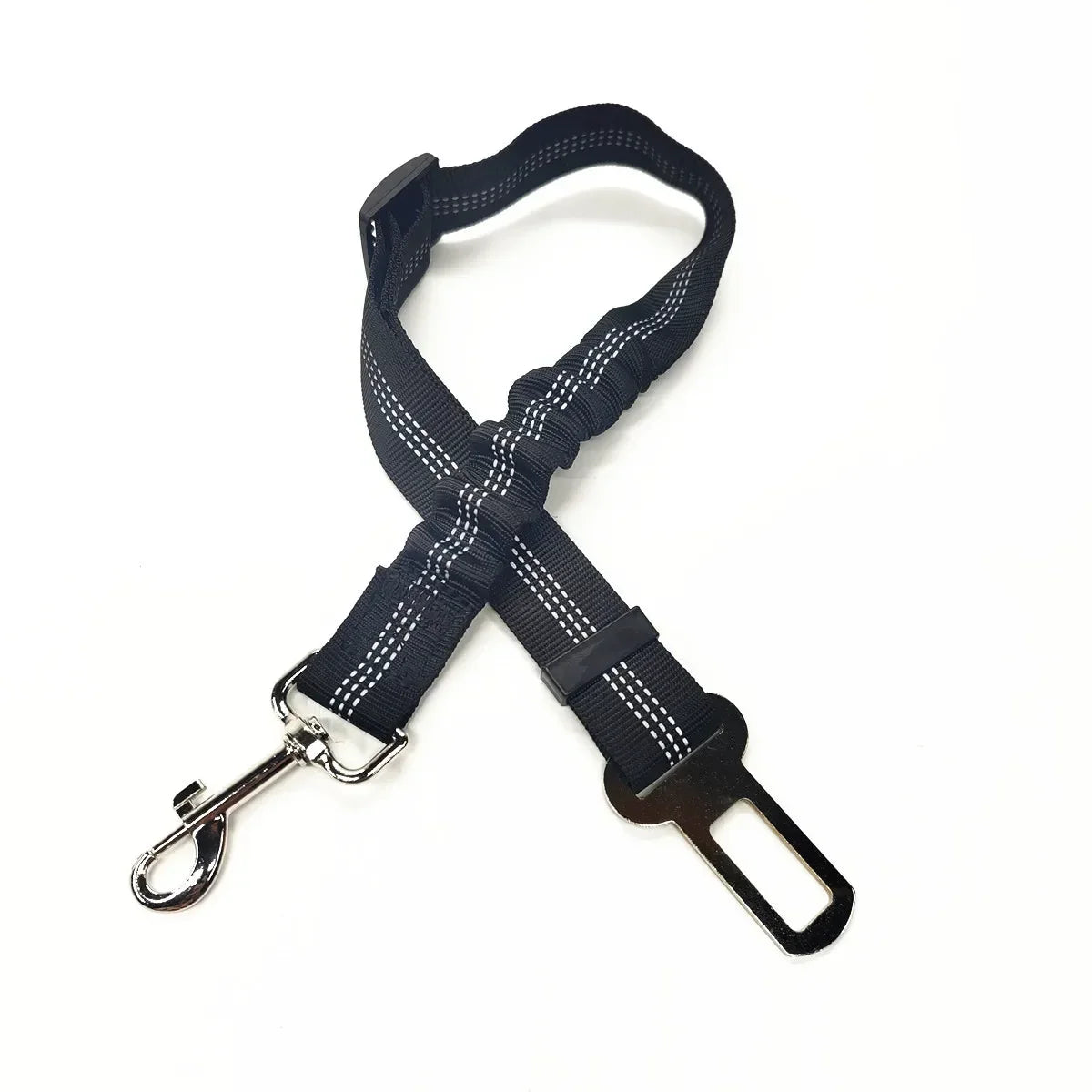Adjustable Pet Car Seat Belt and Harness System for Dogs and Cats - Vehicle Safety Clip and Leash Accessories