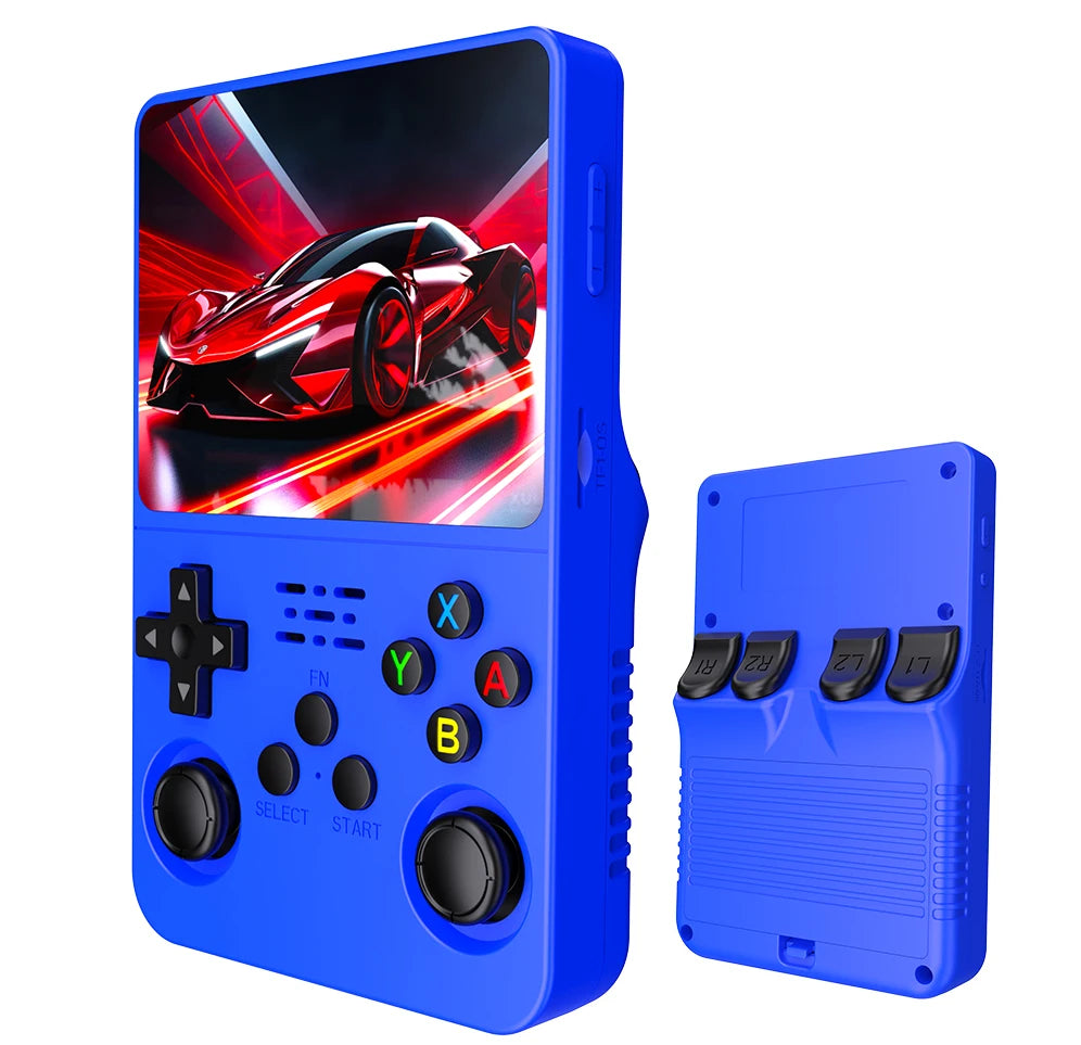 R36S Retro Handheld Video Game Console Portable Linux System 3.5 Inch IPS Screen 