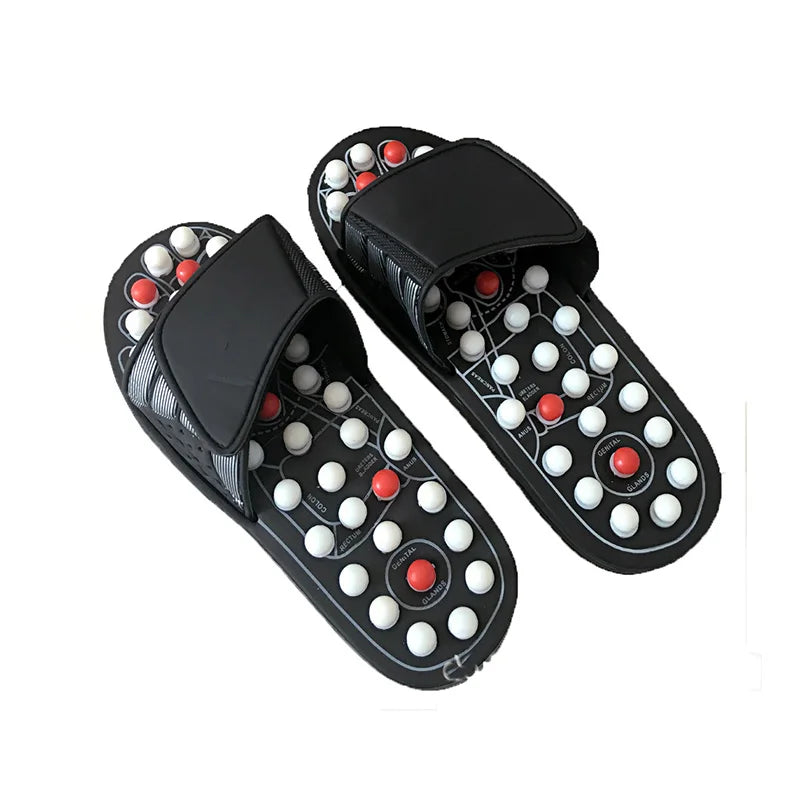 New Arrival Ball Barbed Shoe Sandal Reflex Massage Slippers Acupuncture Foot Healthy Massager Shoe